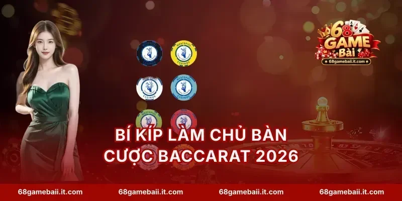 Bí kíp làm chủ bàn cược baccarat 2026